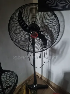 26 Inches Nexus Industrial Fan Black
