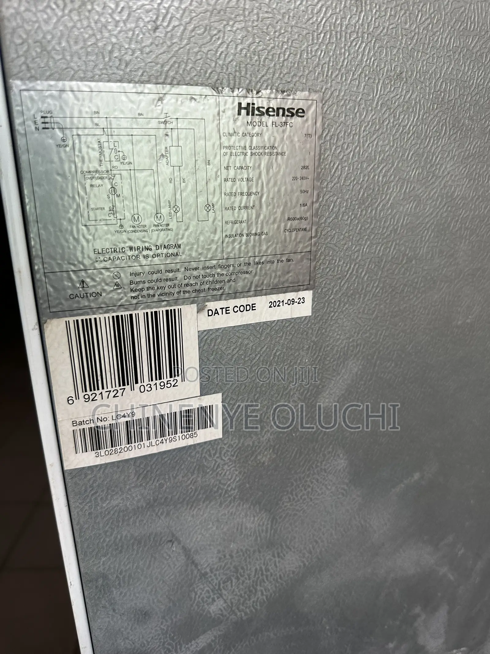 Chiller 282L