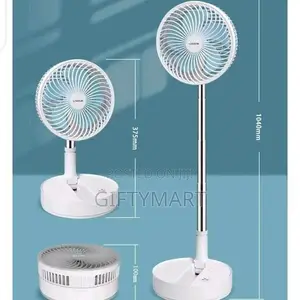 Foldable Extendable Rechargeable Fan