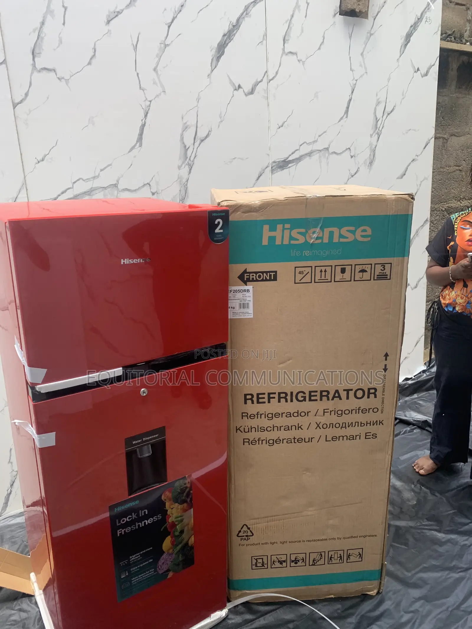 Hisense 204L Refrigerator REF205DRB for Smart Food Storage