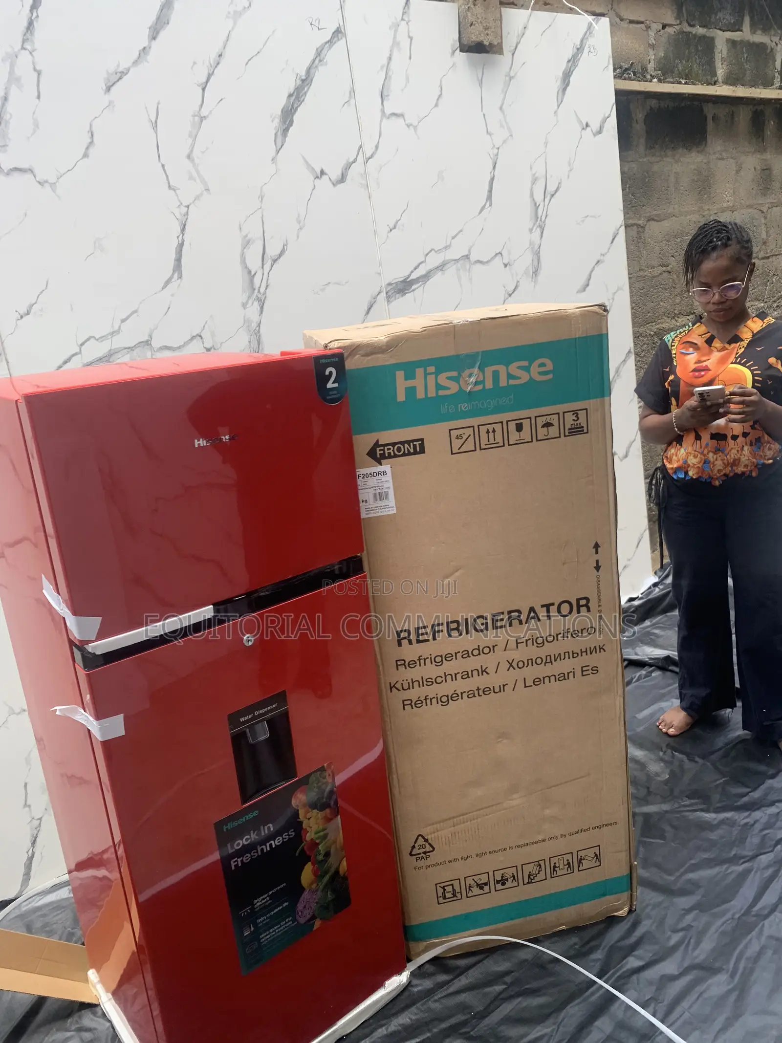 Hisense 204L REF205DRB Fridge for Daily Comfort
