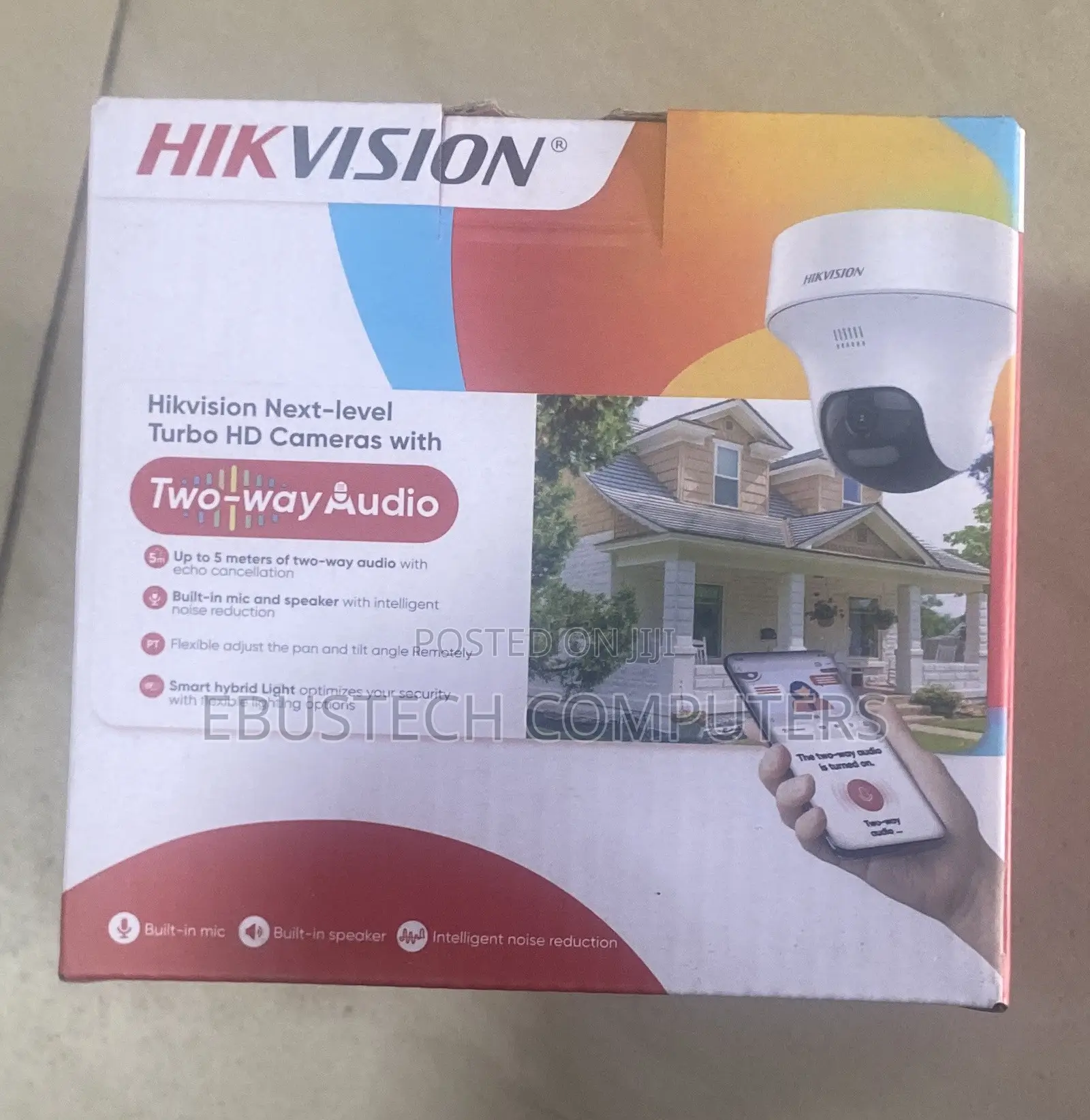 Two-Way Audio Turbo HD Two-Way Audio Fixed Camera