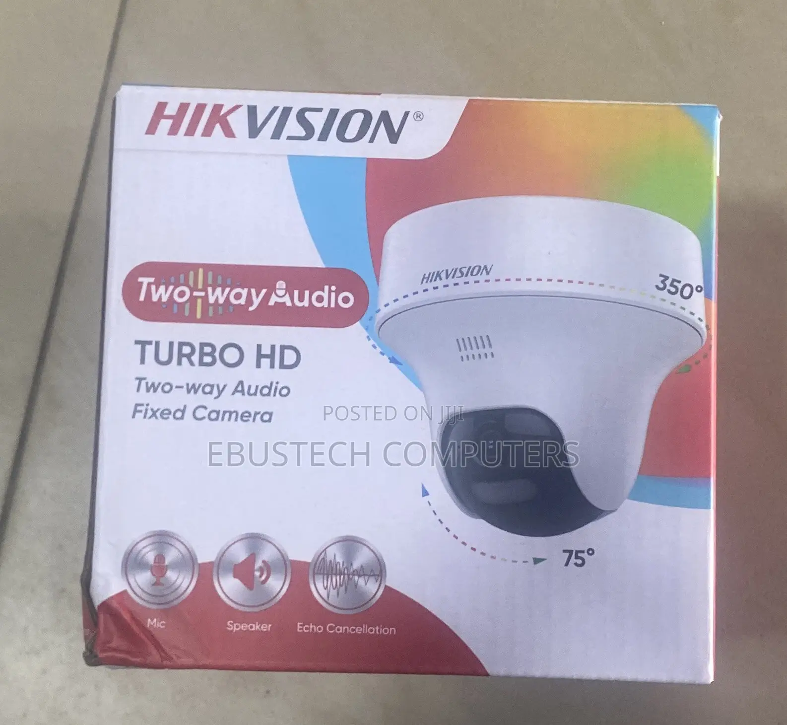 Two-Way Audio Turbo HD Two-Way Audio Fixed Camera