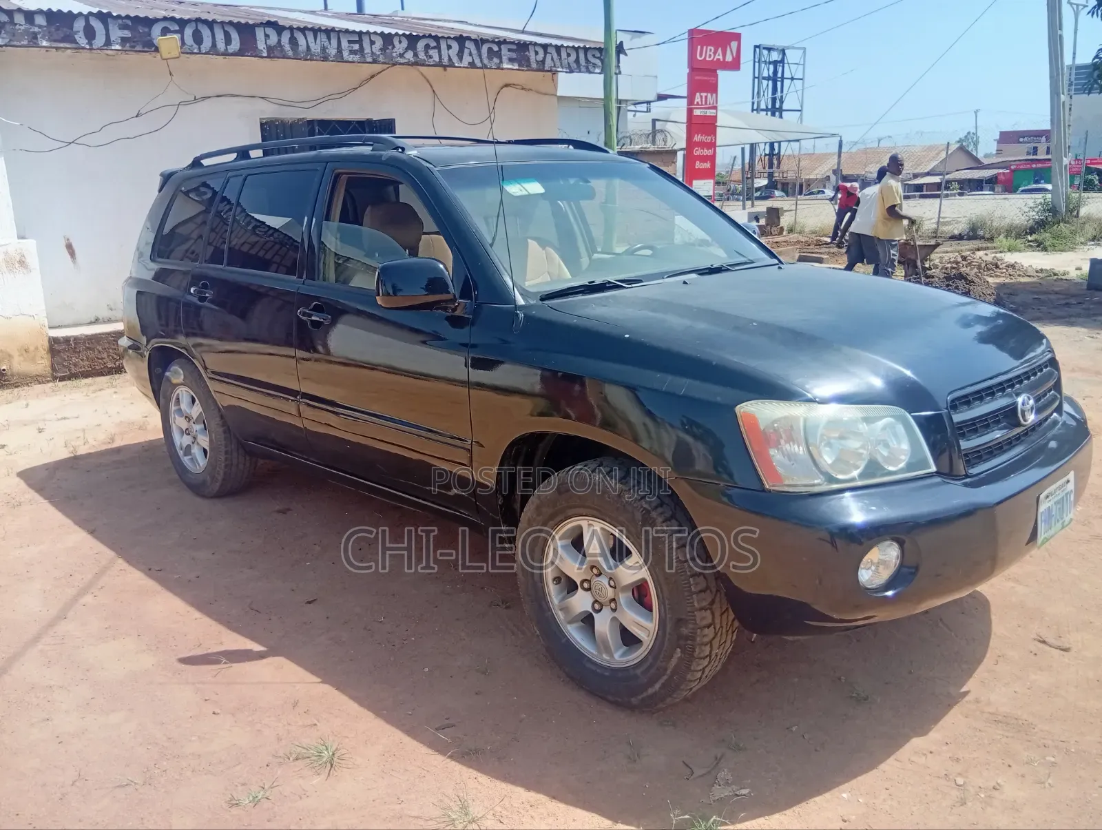 Toyota Highlander 2004 Black
