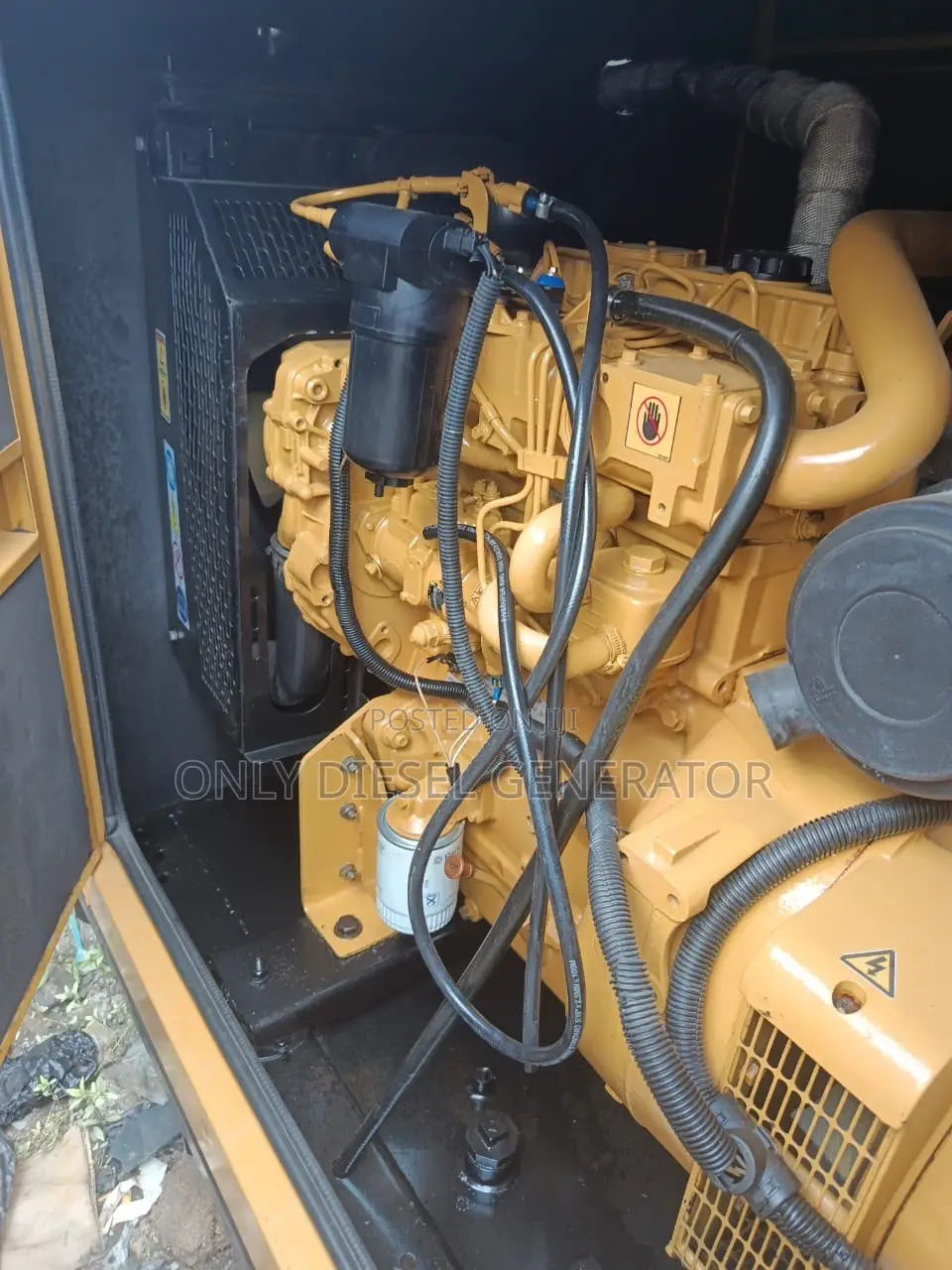 65kva Mantrac Soundproof CAT Diesel Generator Super Silent
