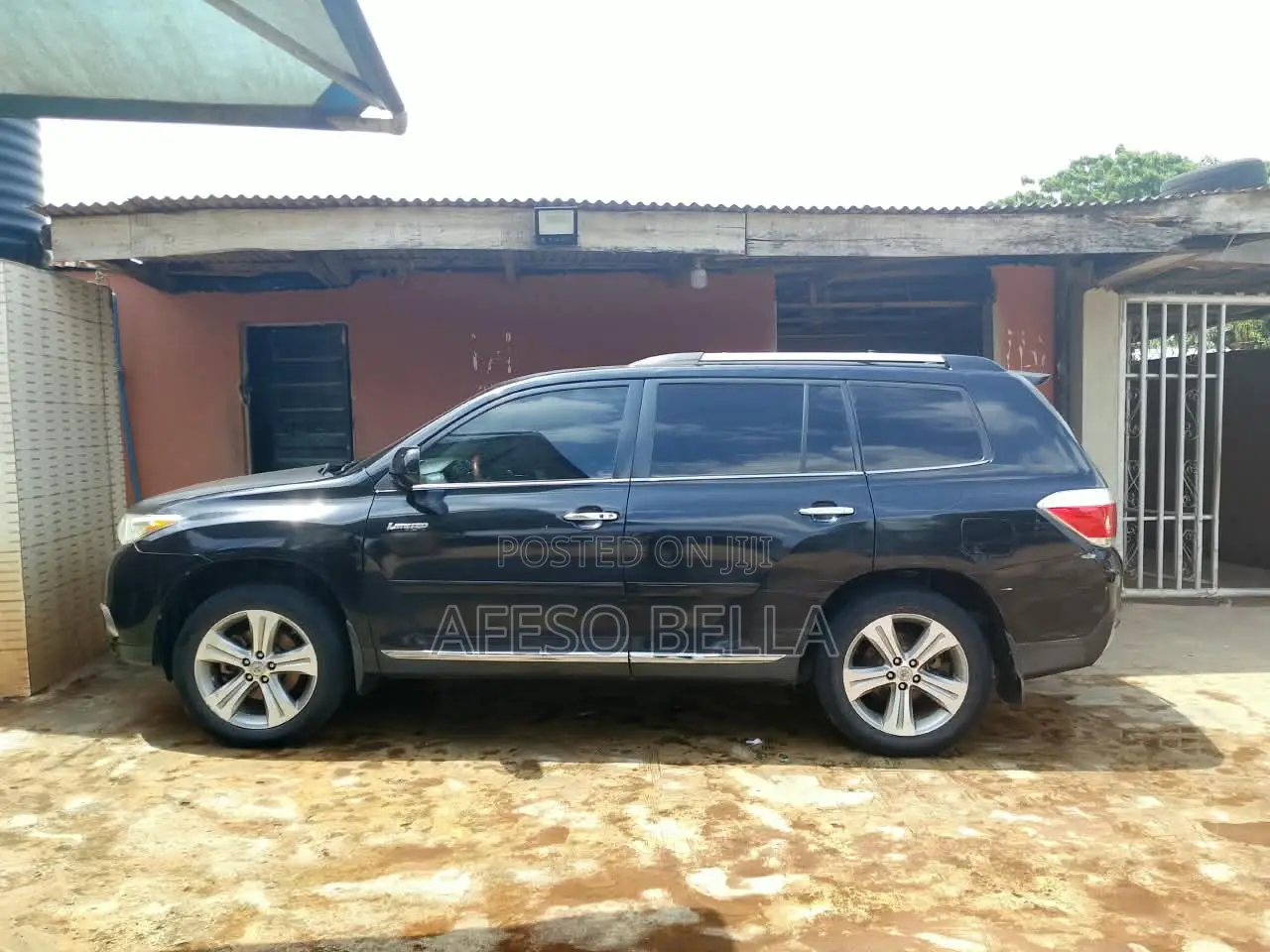 Toyota Highlander Limited 2011 Black