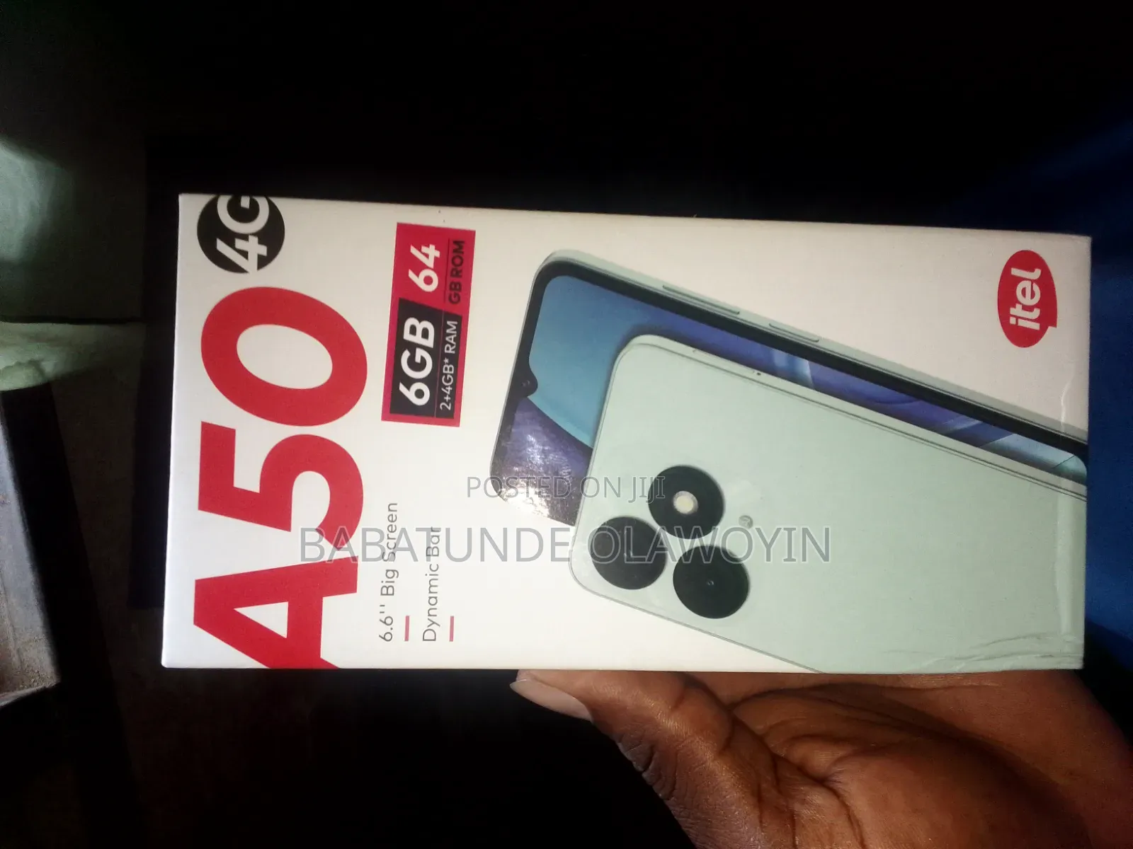 Itel A50 128 GB Graphite
