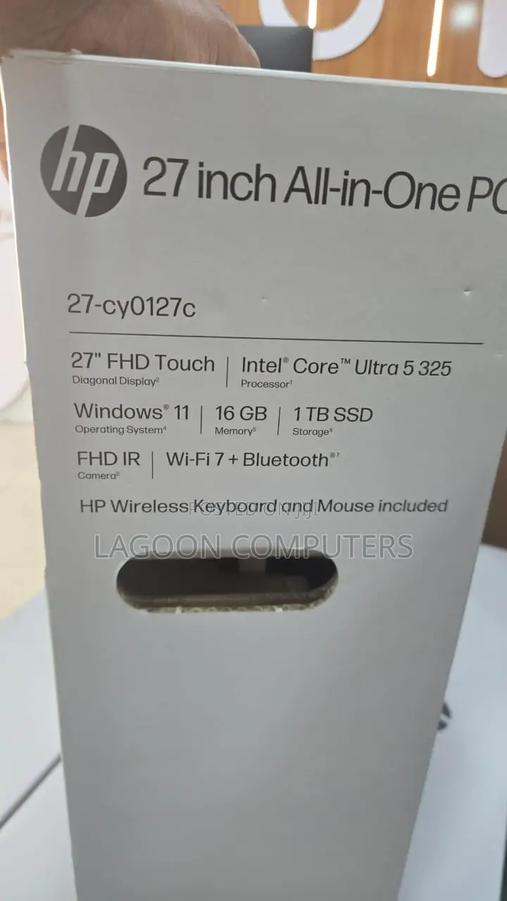 New Desktop Computer HP AiO 27 16GB Intel Core Ultra 5 SSD 1T