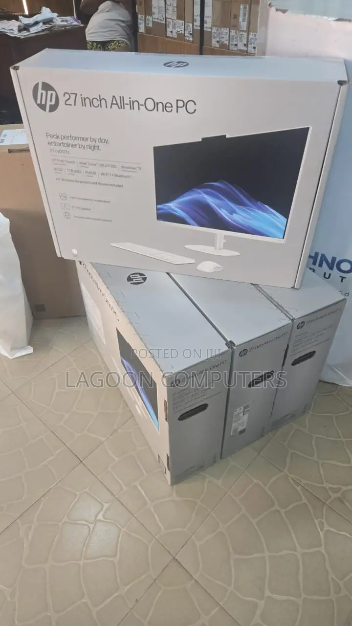 New Desktop Computer HP AiO 27 16GB Intel Core Ultra 5 SSD 1T