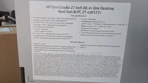 New Desktop Computer HP AiO 27 16GB Intel Core Ultra 5 SSD 1T