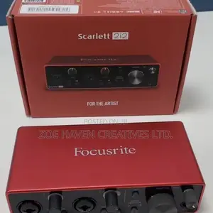 Focuscrite Scarlett 2i2 Solo Audio Interface Sound Card