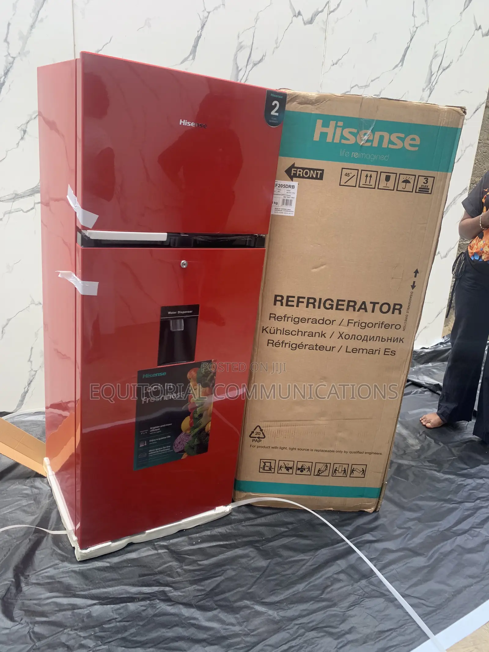 Hisense 204L Refrigerator for Fresh Grocery Organization