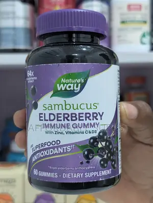 Nature's Way Sambucus Elderberry Gummies – 50mg