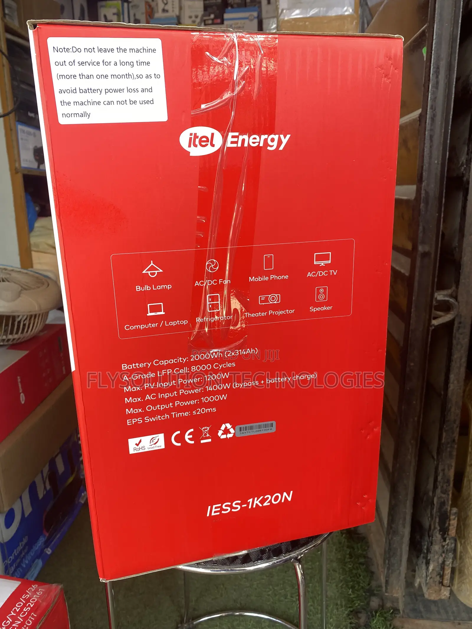 Itel Energy Power Tank 1000