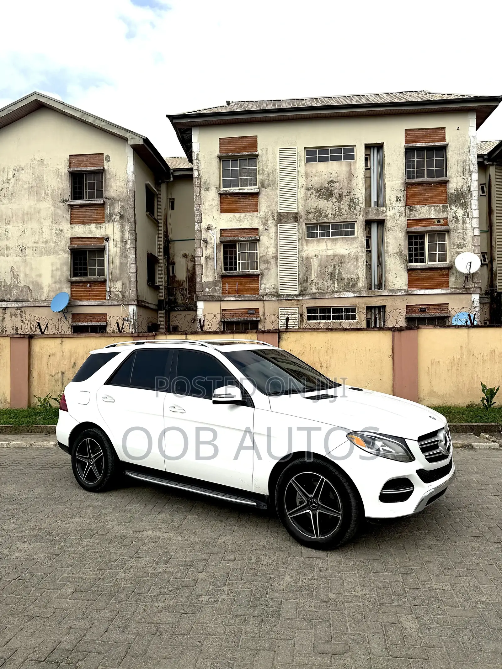 Mercedes-Benz GLE-Class 2016 White