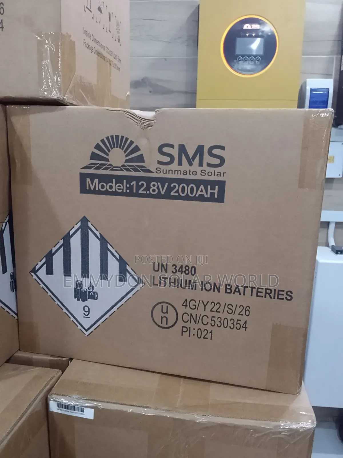 SMS Solar Lithium Battery 200ah 12v