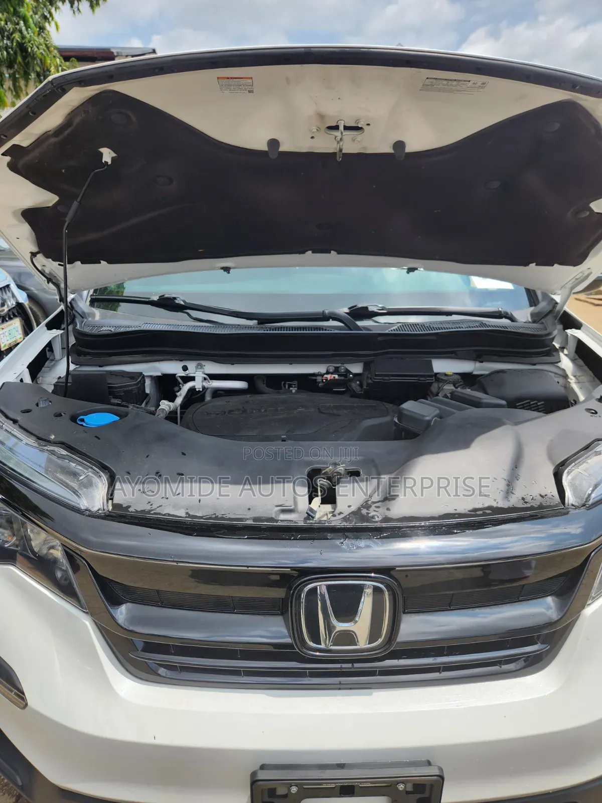 Honda Pilot Elite AWD 2023 White