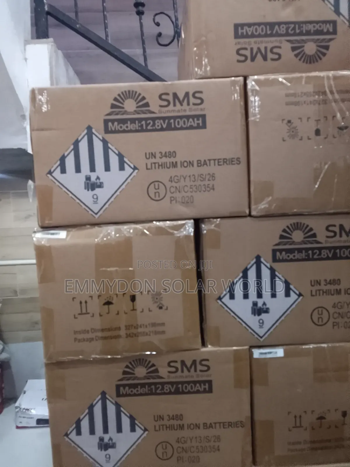 SMS Sunmate Solar Lithium Battery 100ah 12v