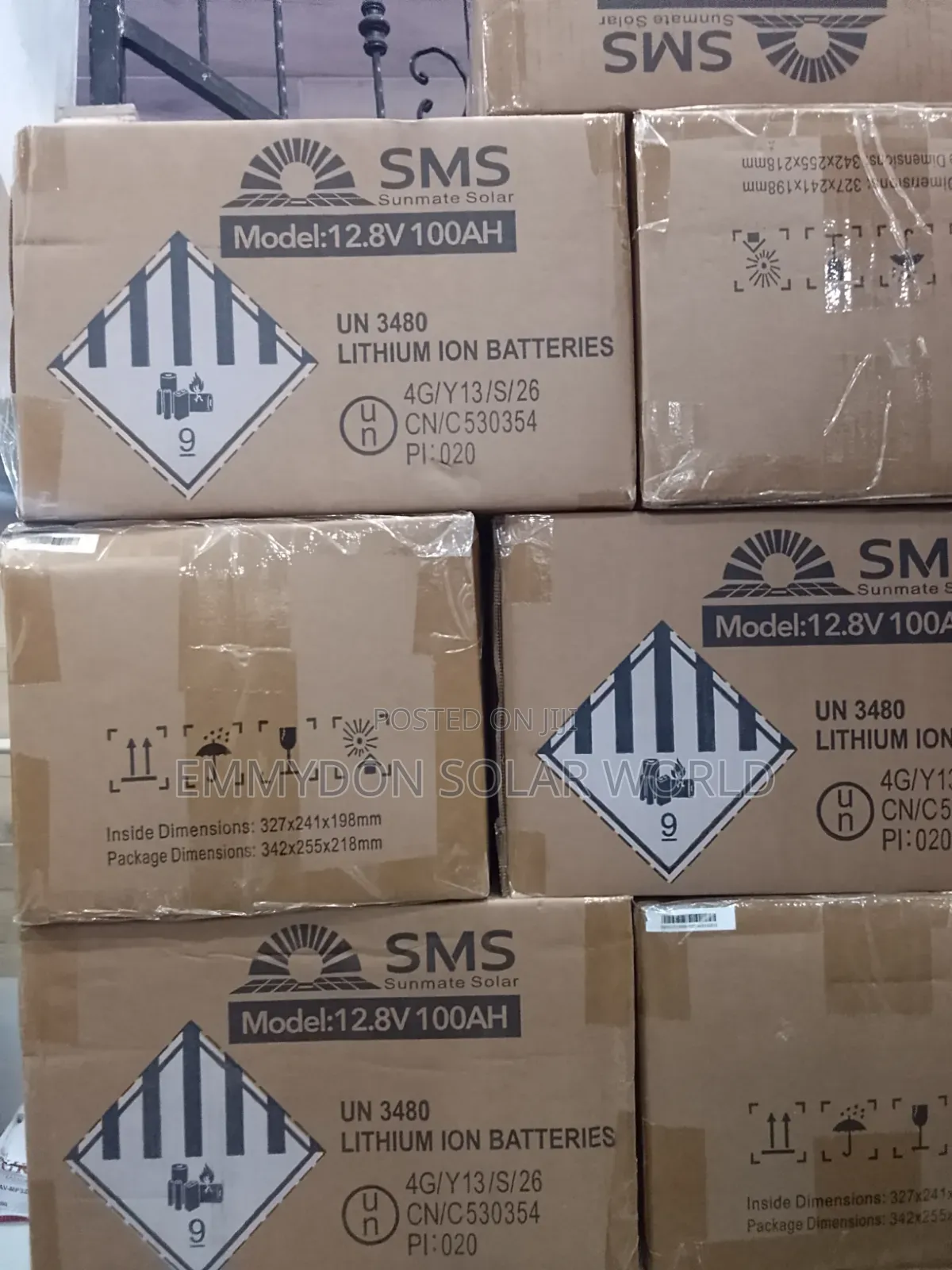 SMS Sunmate Solar Lithium Battery 100ah 12v