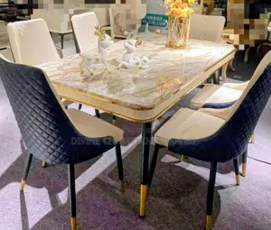 6-Seater Luxury Dining Table Set.