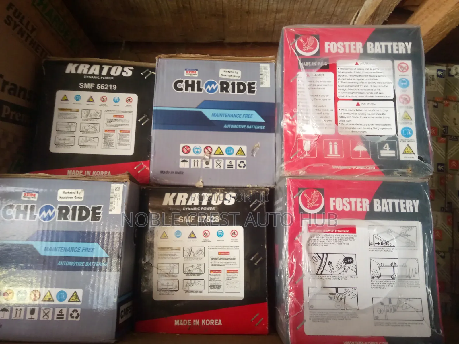 Car Battery Made in Korea