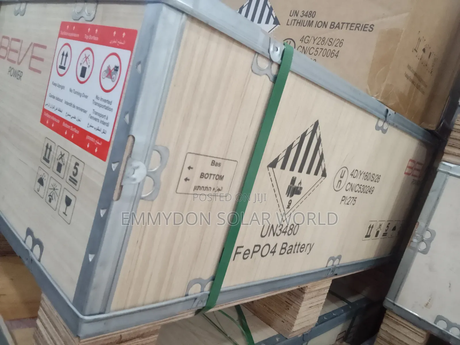 BEVE Solar Lithium Battery 16kwh 48v