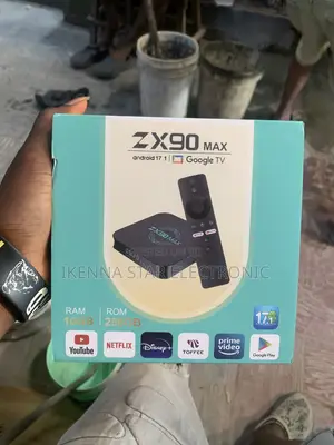 ZX90 Ultra Android TV Box 16GB Storage 256GB Expandable 4K Smart