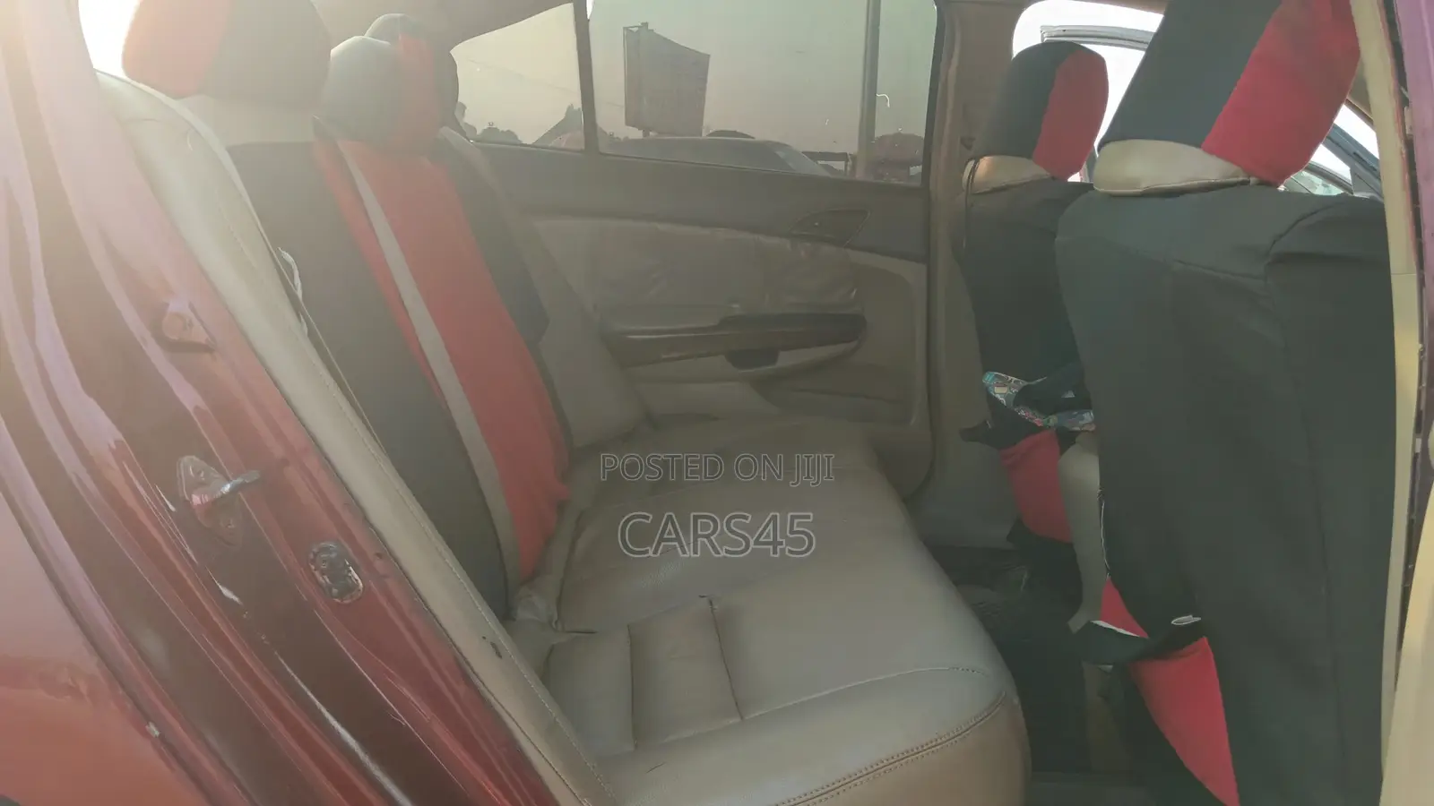 Honda Accord 2008 Red