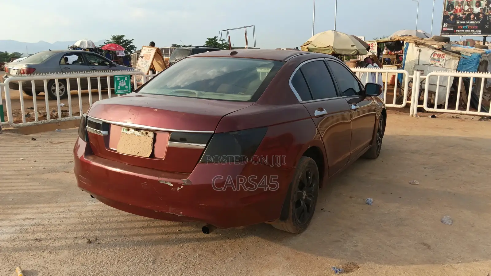 Honda Accord 2008 Red