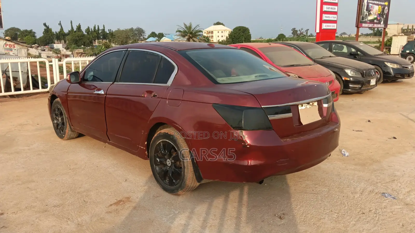 Honda Accord 2008 Red