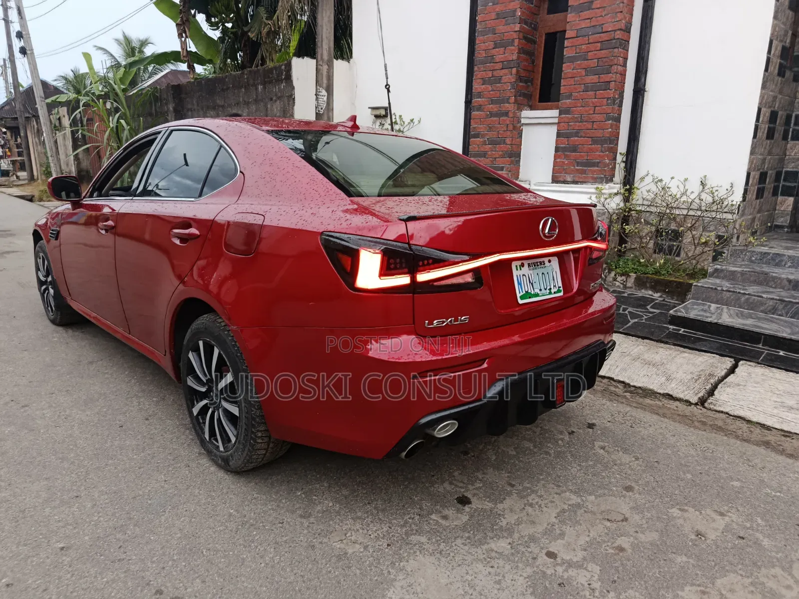 Lexus IS 2009 Red