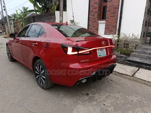 Lexus IS 2009 Red