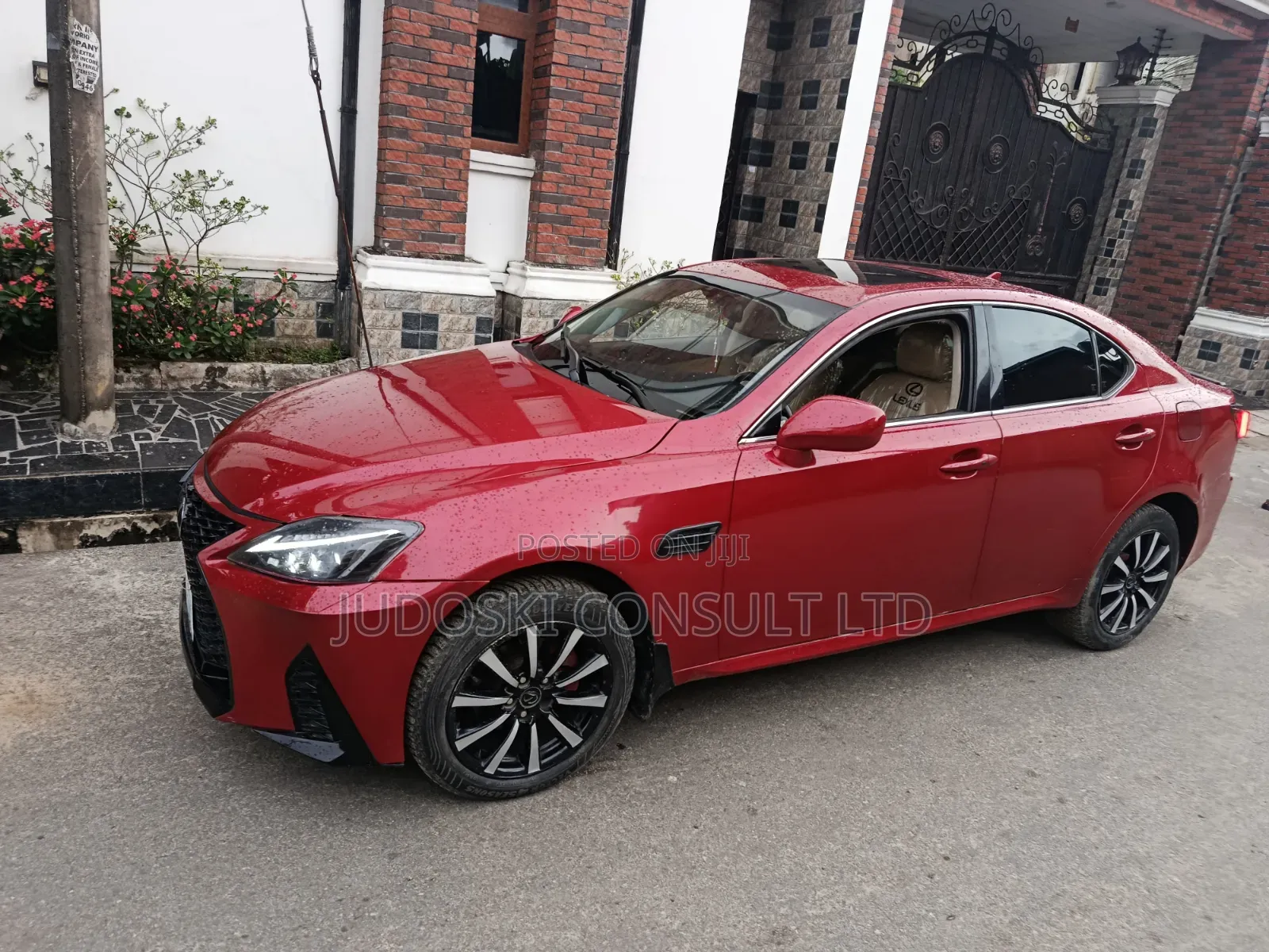 Lexus IS 2009 Red