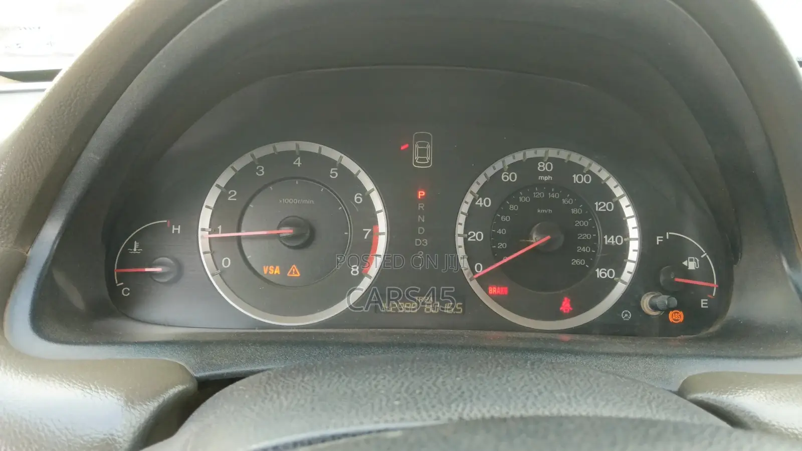 Honda Accord 2008 Red