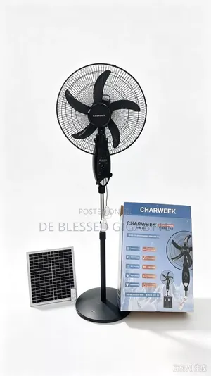 18" Charweek Solar Fan