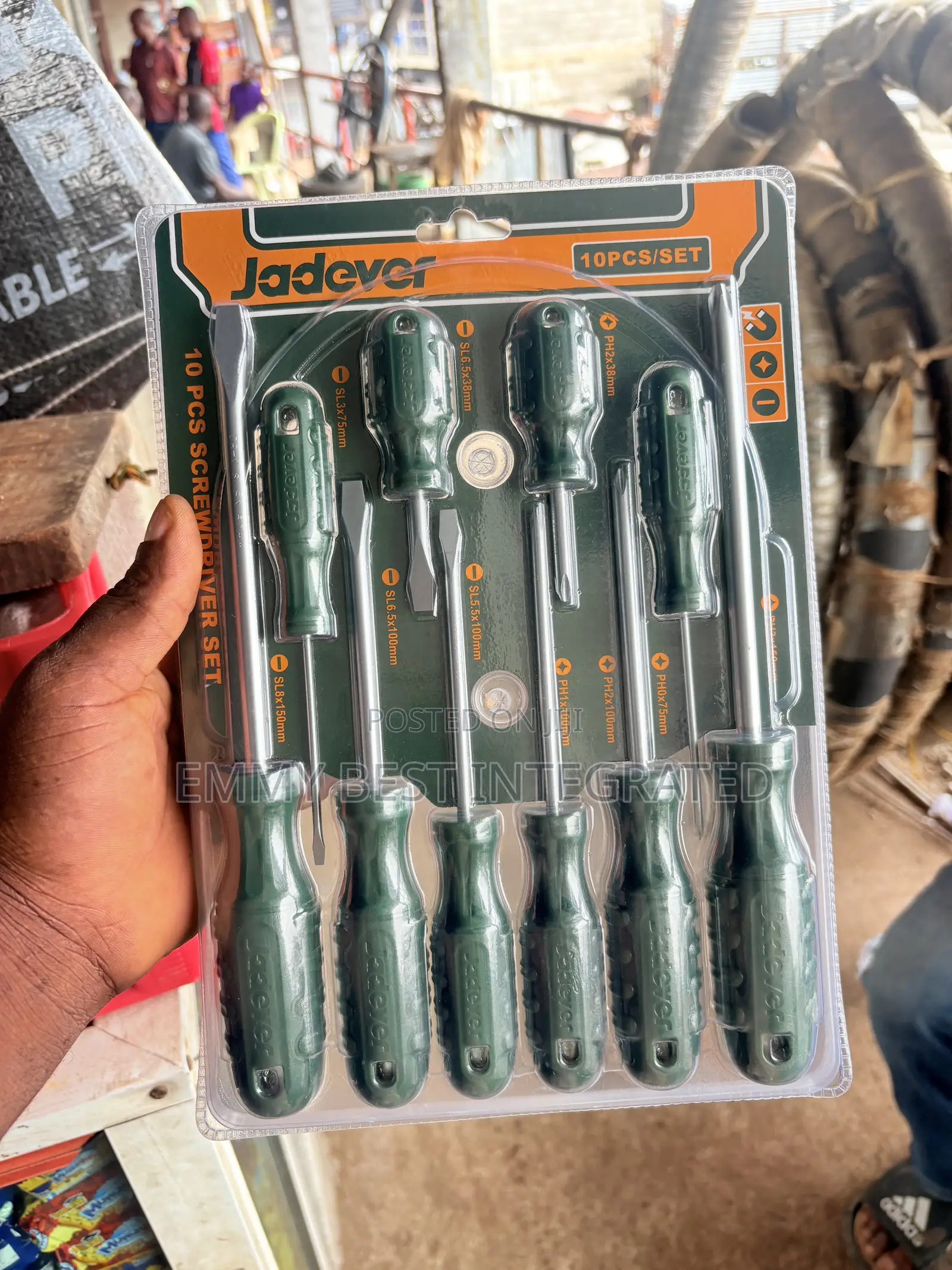 Jadever 10-Piece Screwdriver Set