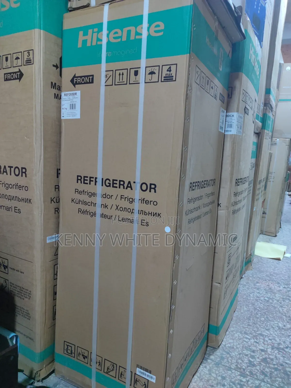 Hisense Double Door Fridge, Model REF200DR