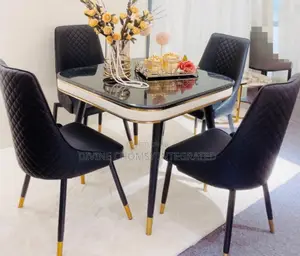 Elegant Dining Table Set of 4