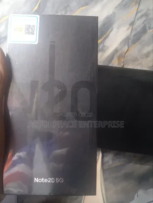 New Samsung Galaxy Note 20 5G 256 GB Gold