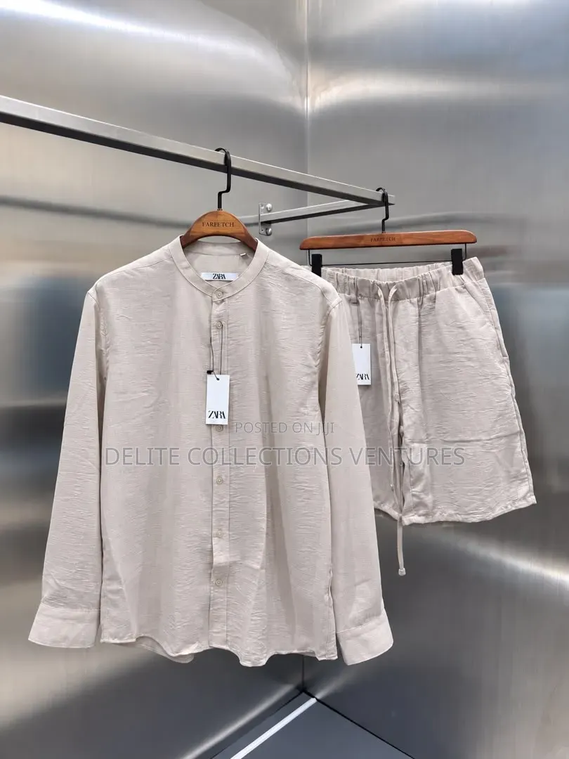 *Zara Signature Linen Textured 2-Piece Collection *
