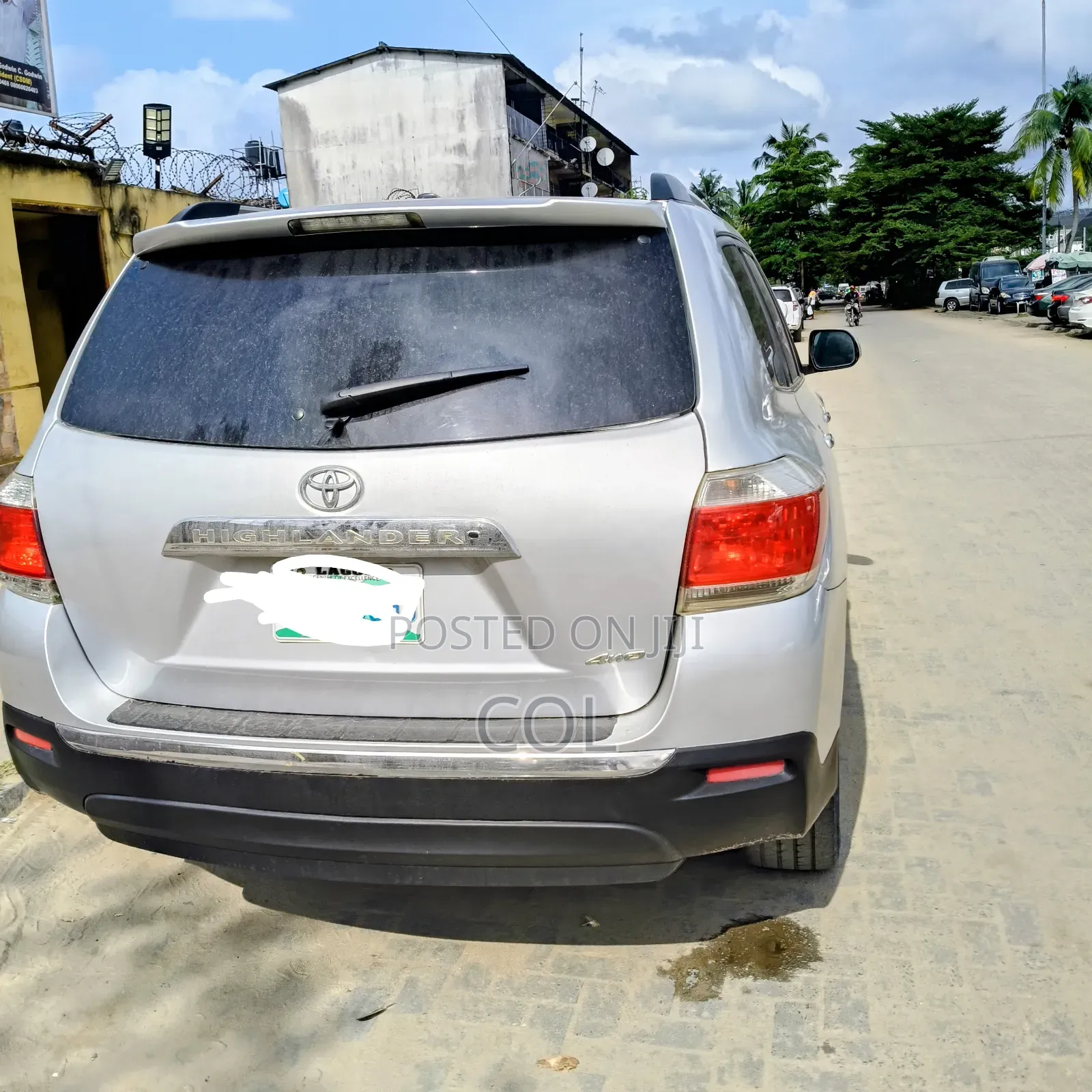 Toyota Highlander Limited 2012 Silver
