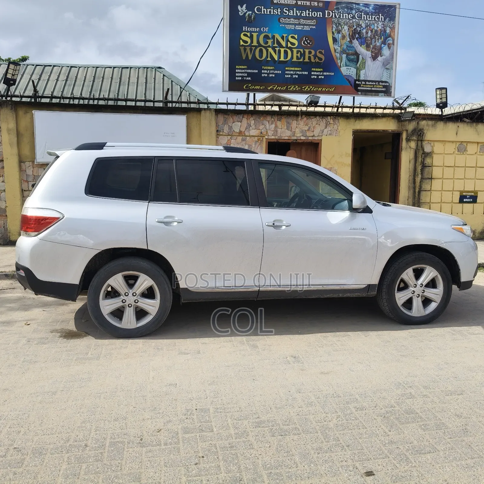 Toyota Highlander Limited 2012 Silver