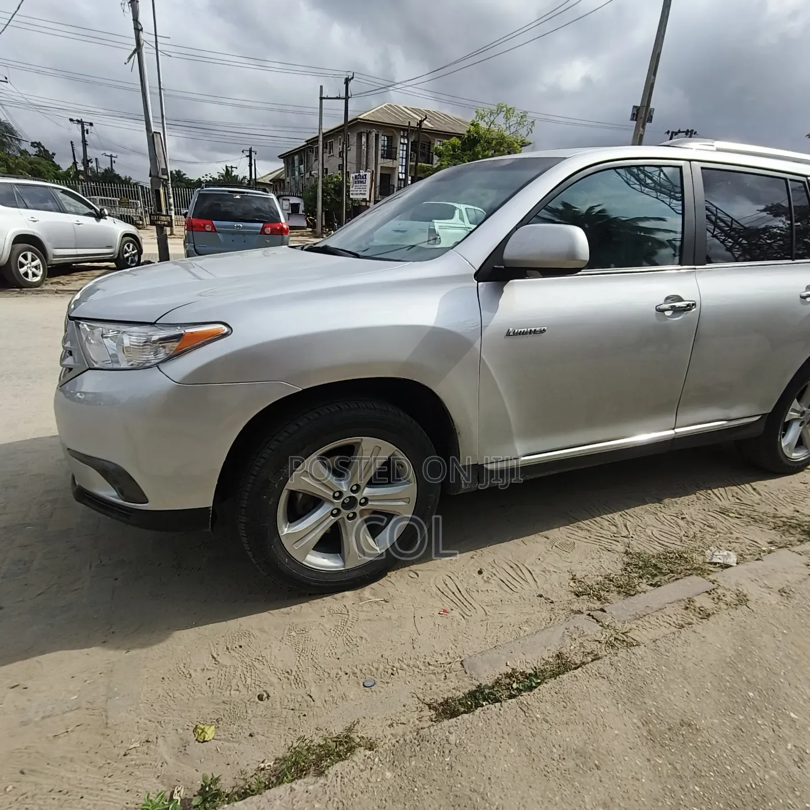 Toyota Highlander Limited 2012 Silver