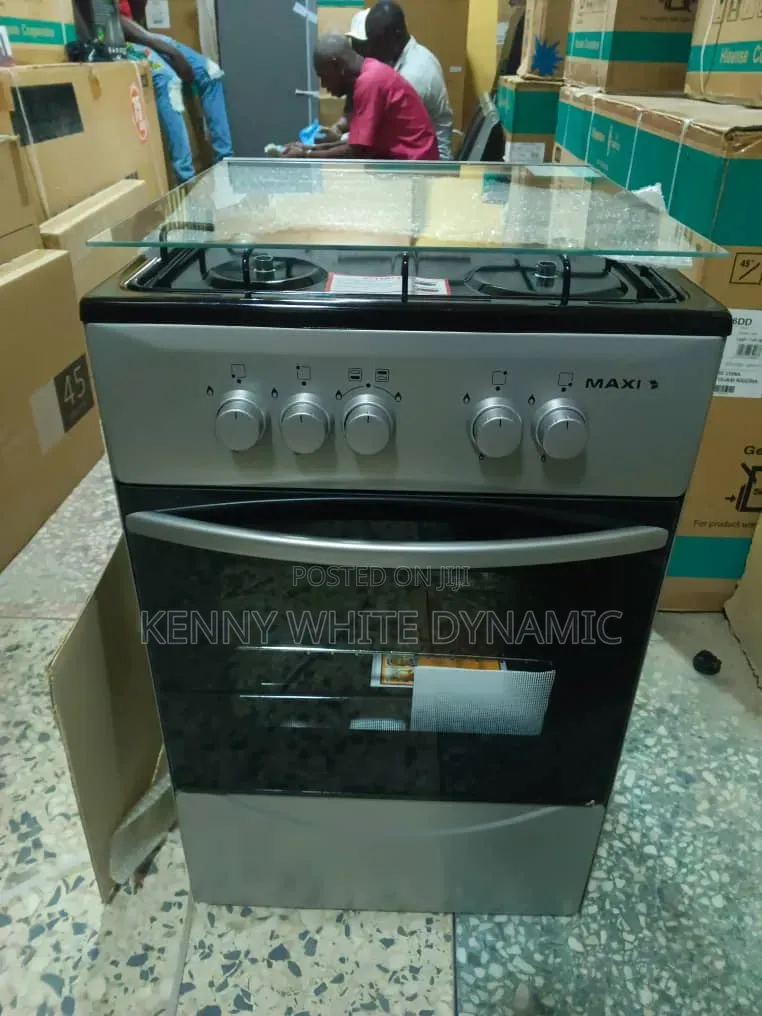 Maxi Gas Cooker 3gas and 1 Electric 60×60