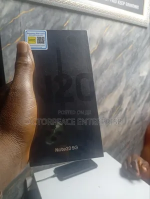 New Samsung Galaxy Note 20 5G 128 GB Black