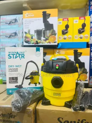 Winning Star Barrel Vacuum Cleaner, 10L Capacity, Wet