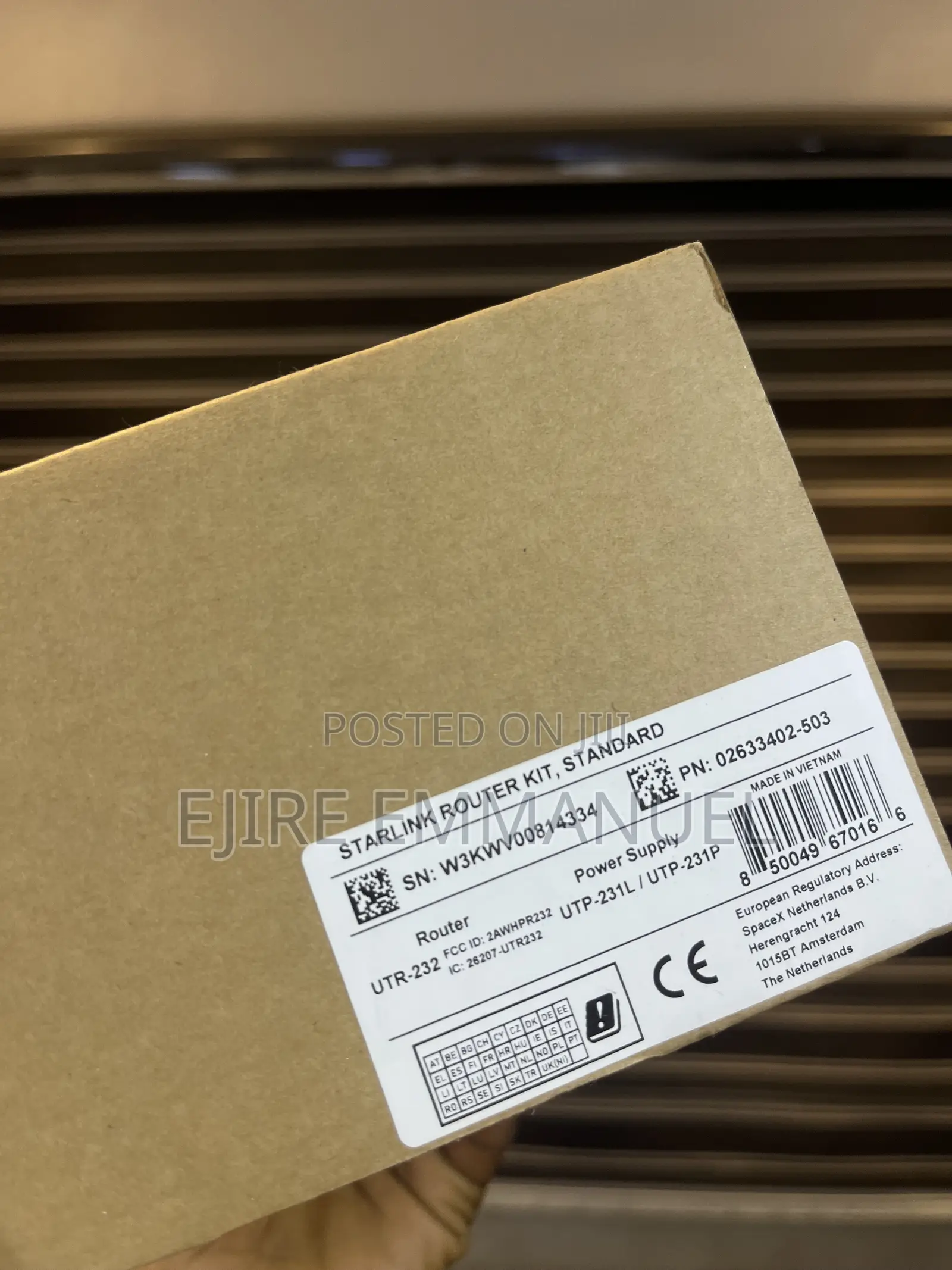 The Space X Gen 3 Router