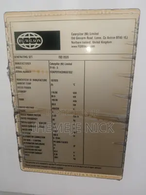 Fairly Used FG Wilson