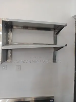 Kitchen Wall Rack / Stainless Steel Storage Shelf