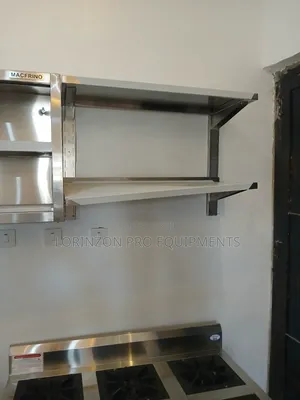 Kitchen Wall Rack / Stainless Steel Storage Shelf